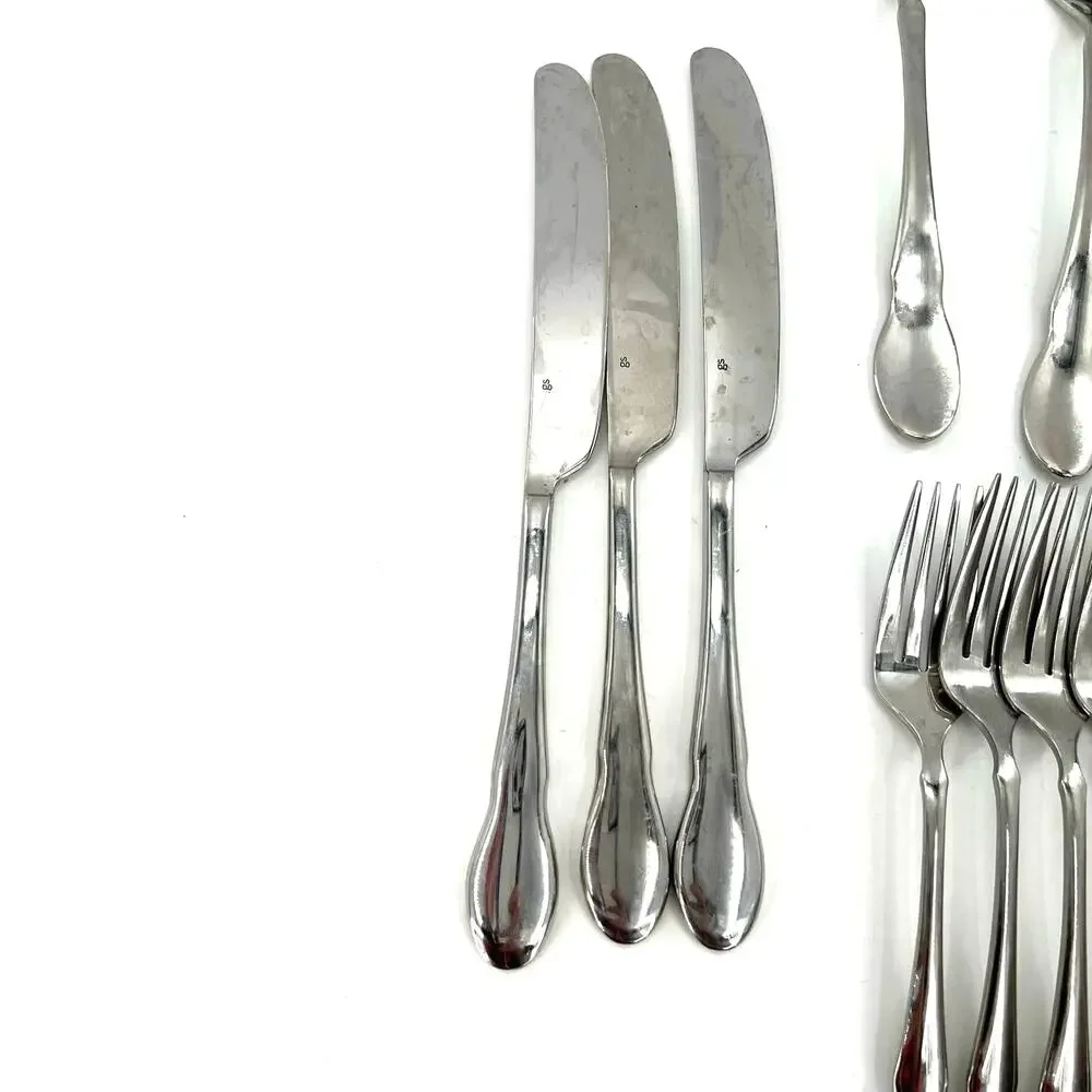 Gourmet Settings GS Old World 18/10 Stainless flateware set